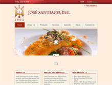 Tablet Screenshot of josesantiago.com